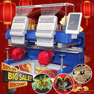 Wholesale Best t-shirt flat cap embroidery machine HO1502H germany embroidery machine 400*450mm computer embroidery machine from china suppliers