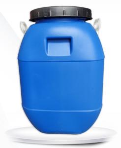 Wholesale 50L Sealed Barrel Thread Cover Can Stack Plastic Barrel Large Mouth Flange Barrel from china suppliers