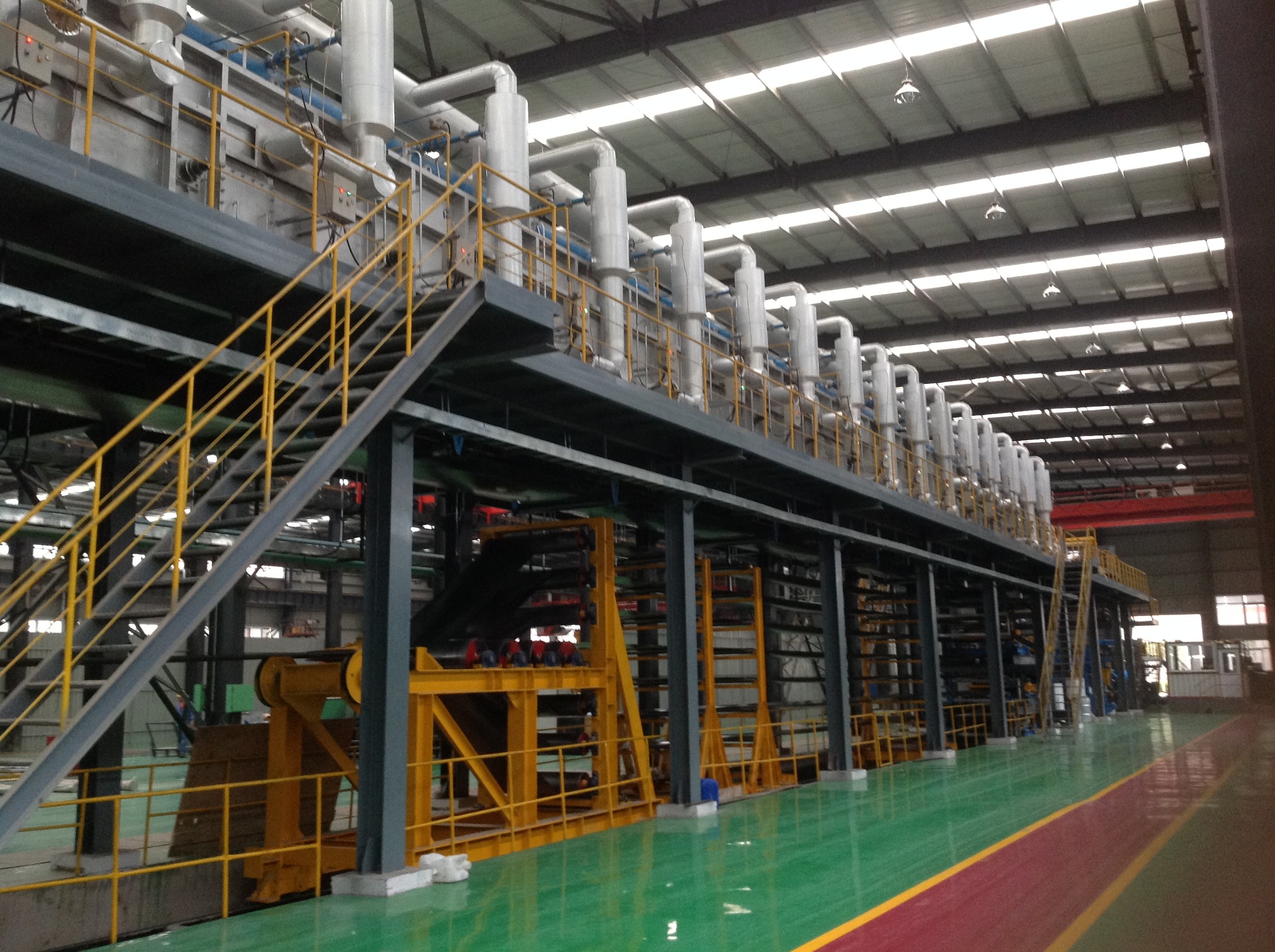 100000TPY Hot Dip Galvanizing Line In 1.5-3.0mm 550mm
