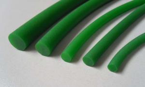 Wholesale Green PU round belt, Hardness 85A, good rough surface from china suppliers