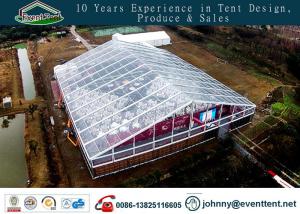 Wholesale Colorful Wedding Commercial Party Tent With Pvc Coated Polyester Fabric Covering from china suppliers