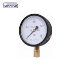 Black Steel Economy Pressure Gauge 4" Water Commercial Pressure Meter
