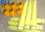 Concrete spraying equipment parts shotcrete nozzle placed on the spray head seat