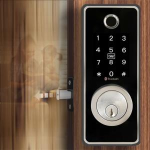 Wholesale Kingforce Touchpad Voice Guide Fingerprint Smart Electronic Lock_copy from china suppliers