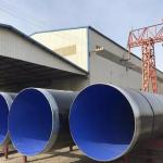 API 5L Gr X52 X65 X70 24 Inch Carbon LSAW Steel Pipe