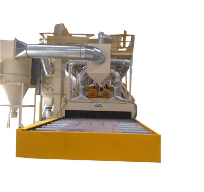 High Speed Steel Plate Shot Blasting Machine With Low Dust Emission