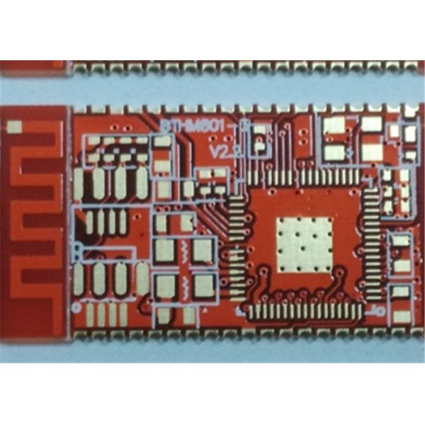 4L Rigid Printed Circuit PCB&Industrial Control Board Red Soldermask White Silkscreen