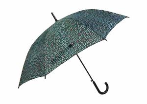 Wholesale Durability 23 Inch Auto Open Stick Umbrella Fashion Printed Black Frame from china suppliers