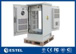 20U Outdoor Telecommunication Enclosure Galvanized Steel Outdoor Equipment
