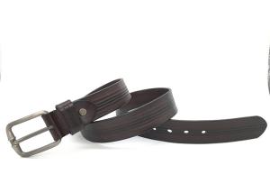 Wholesale OEM 38mm Mens Casual Leather Belt With Thread Stitching Decoration from china suppliers