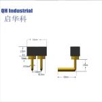 2Pin 2.54mm Pitch Italy Dvd Connector Magnetic spring loaded pin Connector