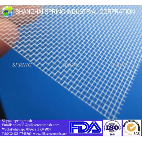 Low Elasticity Filter Mesh Fabric For Filtration , Liquid Nylon Cloth Filter