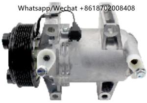 Wholesale Vehicle AC Compressor for NISSAN Navara , PICKUP OEM : 92600-EB70A 92600EB70A 92600-KH70A 92600KH70A 7PK 115MM from china suppliers