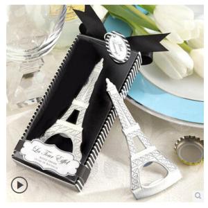 Wholesale New creative gift product wedding gift Eiffel Tower shape bottle opener from china suppliers