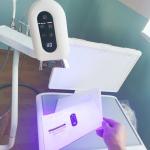 360 Degree Rotation Teeth Whiten Light 3 Color fast whitening Teeth Whitening