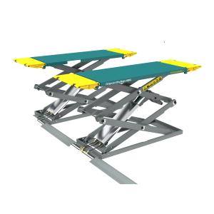 Wholesale Dual Cylinder Vehicle Scissor Lift Super-thin small scissor lift from china suppliers