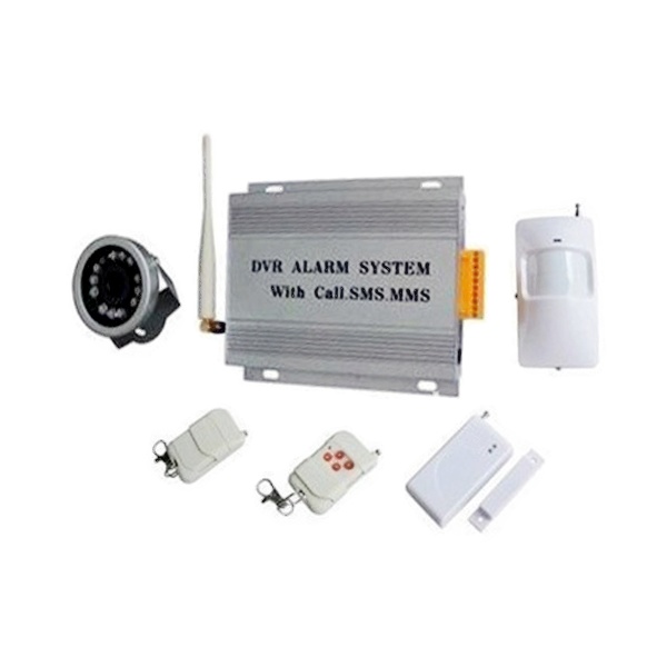 Wholesale GSM/MMS home alarm system with waterproofing and IR camera from china suppliers
