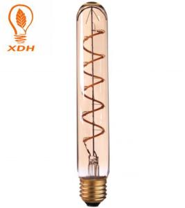 Wholesale T30 Tubular Edison Bulb LED Spiral Filament Bulb 2700K 4W from china suppliers