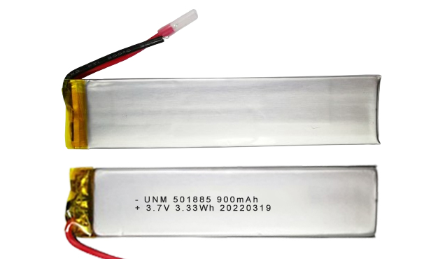 3.7V 900mAh Lipo Battery Rectangular Lithium Polymer Battery 501885 for Miniature Cemera