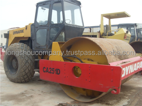 Used Dynapac CA30D Rollers Best Second Hand Vibratory Compactor for Your Road Projects