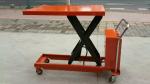 High capacity 300KG 900MM single scissor electric lift table cart