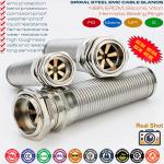 EMC Shielded Cable Glands Metric M12~M50 Stainless Steel Type 304, 316, 316L