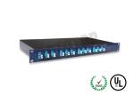 MM OM 3 Duplex Fibre Optic Coupler 850 / 1310 nm Wavelength With LC UPC