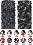 Multifunctional Seamless Lime Filter Anime Neck Gaiter