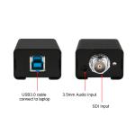 SDI to USB Capture Dongle Video Converter OBS Webcasting Device for Radio TV