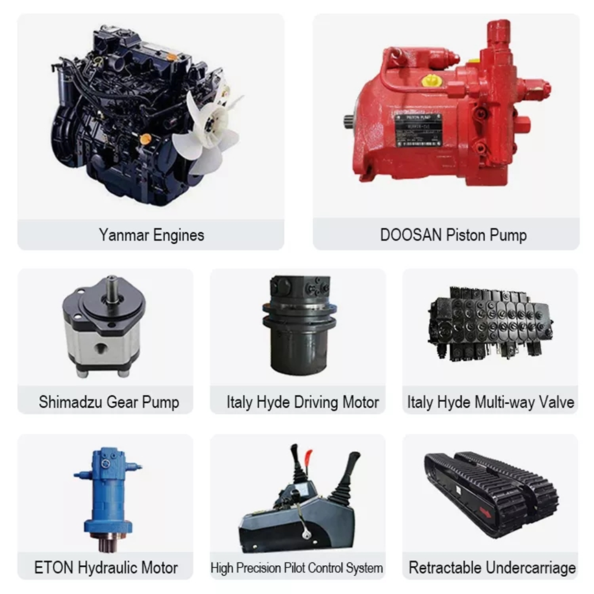 Liugong 908 XCMG 80 IB-18 Excavator Spare Parts Distributor Valve For Construction Machinery