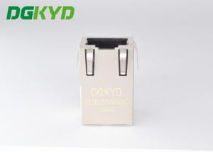 Wholesale Side Plug 100 Megabytes Integrated Filter 1 Port RJ45 90 Degree from china suppliers