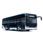 12 M Pure Electric Bus Low Entrance Floor Bus EV Bus 46 Seats with Air