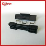 Multicore Ribbon Fiber Optic Fan Out Kit For PLC Divider Indoor Bare Flat Cable