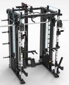 Wholesale Hot Sale High Quality Commercial Gym Equipment Smith Machine 3d Power Rack from china suppliers