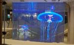P5.6mm Glass Led Window Display Screen SMD1921