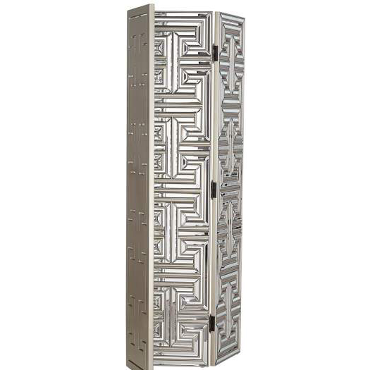 4mm 5mm silver Mirrored Room Divider Screen For Sports Theme