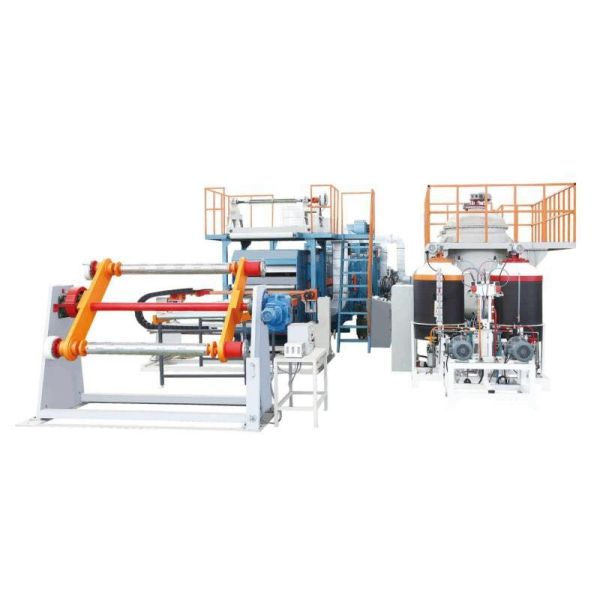Continuous Rigid Polyfoam Sandwich Panel Production Line With Aluminum Foil Facings