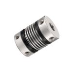 20D High Torque Shaft Flexible Bellows Coupling M4 M5 Zero Backlash