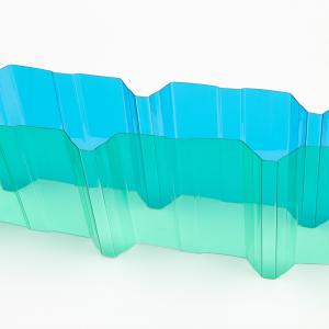 Wholesale Poly Roof Corrugated Polycarbonate Sheet Ribbed Clear Profile Roofing Sheets from china suppliers