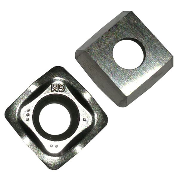 Tungsten Turning Inserts Silver SDMT Cutting Tool Inserts For Steel