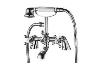 Wholesale Ceramic Valve Wall Mounted Bath Mixer Brass Material with Diverter T8060 from china suppliers
