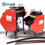 Scrap Copper Wire Cables Recycle Automatic Electric Cable Cutting Machine 68*58
