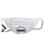 Hip hop cool Fanny pack a solid color retro women's trend crossbody bag with