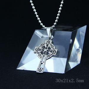 Wholesale Fashion Top Trendy Stainless Steel Cross Necklace Pendant LPC05 from china suppliers