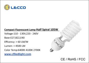 Wholesale T5 105 Watt Energy Saving Lamp / Light Bulbs For Workshop Tricolor Powder from china suppliers
