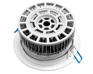 Wholesale Eco Friendly Cooling Fin 18W, 2700K - 6500K, 50 / 60HZ LED Ceiling Lamp For Cafes &amp; Shops from china suppliers