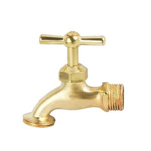 Wholesale 1/2&quot;X 3/4&quot; Long Thread Brass Bibcock Valve Water Faucet For Basin from china suppliers