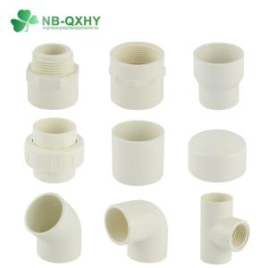 Wholesale UV Protection Sch40 90 Elbows PVC Pn16 Sch40 Pipe Plastic Flanges Fittings for Market from china suppliers