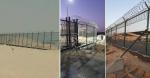 Customized Gi Chain Link Fencing For Airport And Kuwait Bidding Project