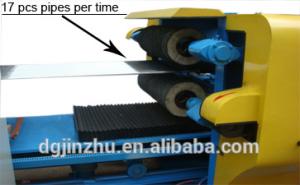 Wholesale Efficient Stainless Steel Pipe Polishing Machine , Automatic Steel Buffing Machine from china suppliers